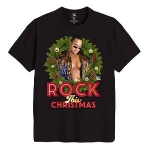 WWE Black Holiday Graphic Tee